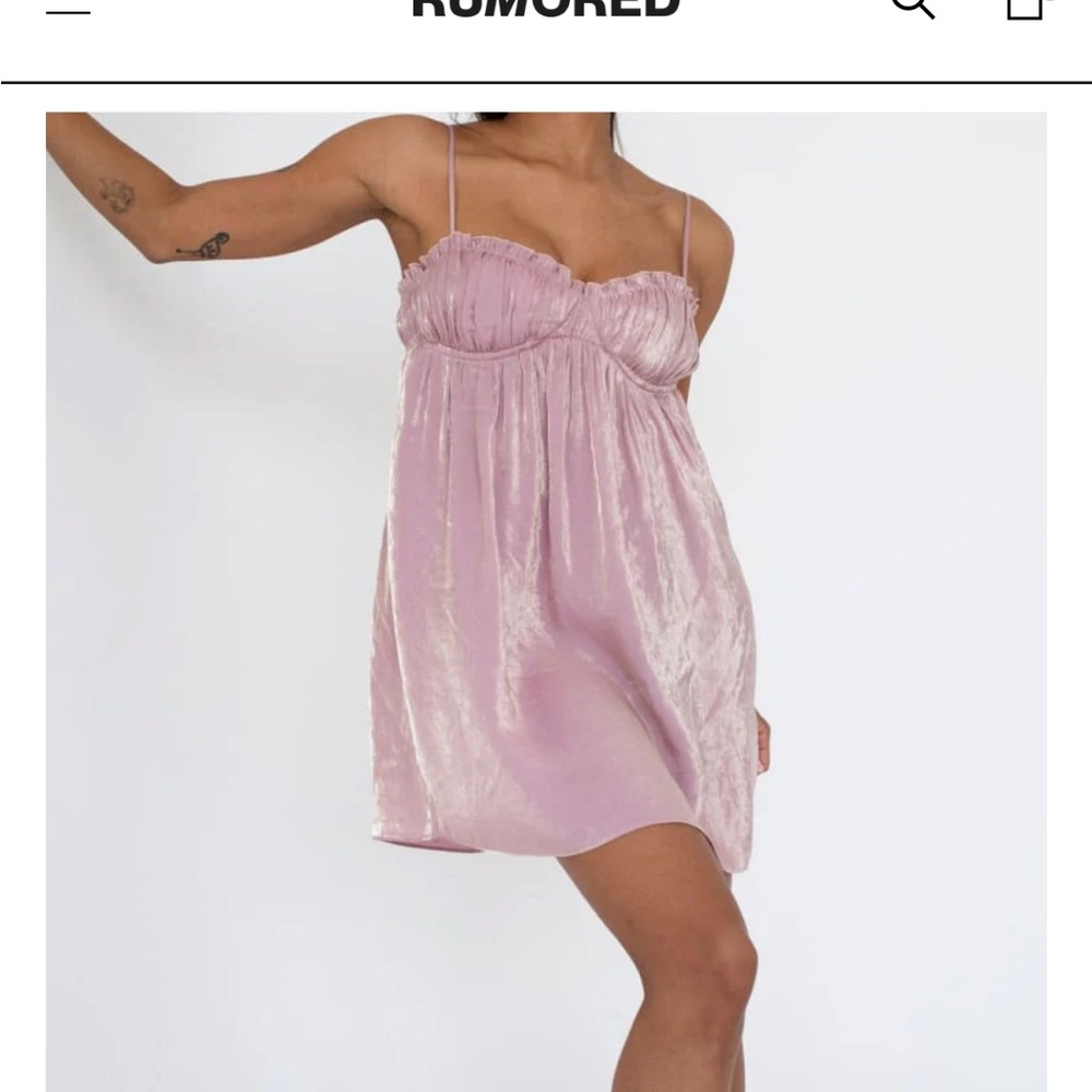rumored baby doll dress size small
